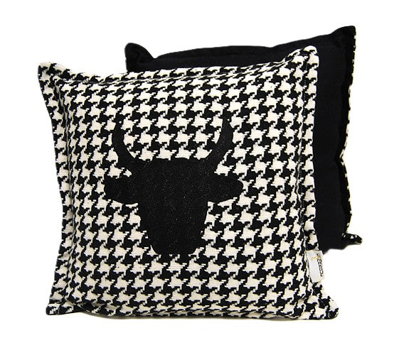 Coussin "pied-de-coq" | Coussin