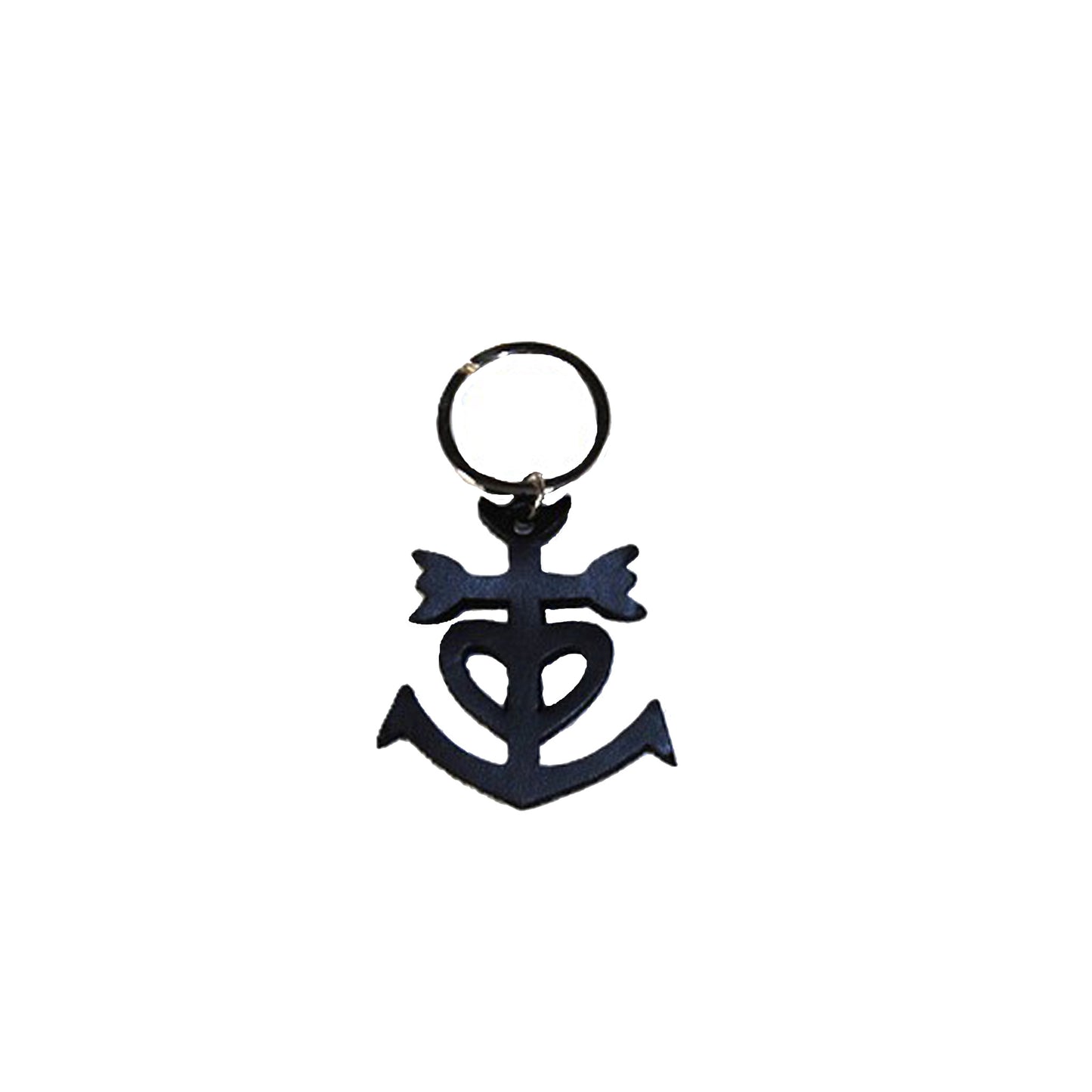 Porte-clefs | Noir | Croix