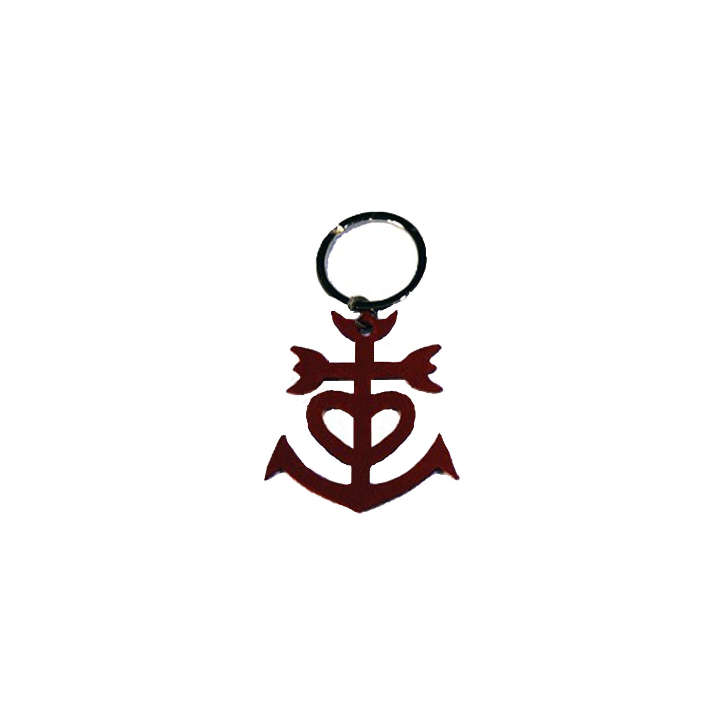 Porte-clefs | Rouge | Croix