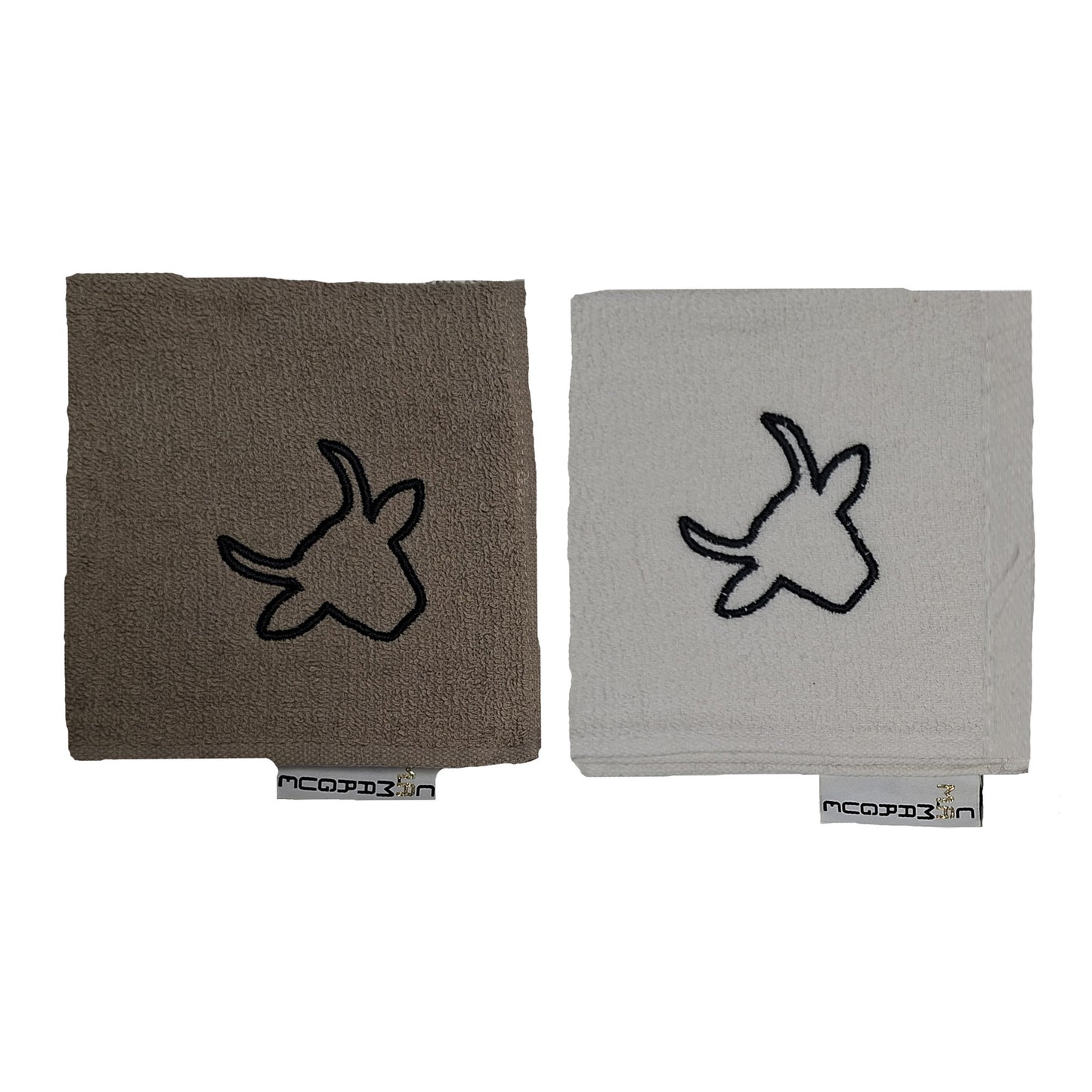 Serviette invité | Toro beige | Toro blanc