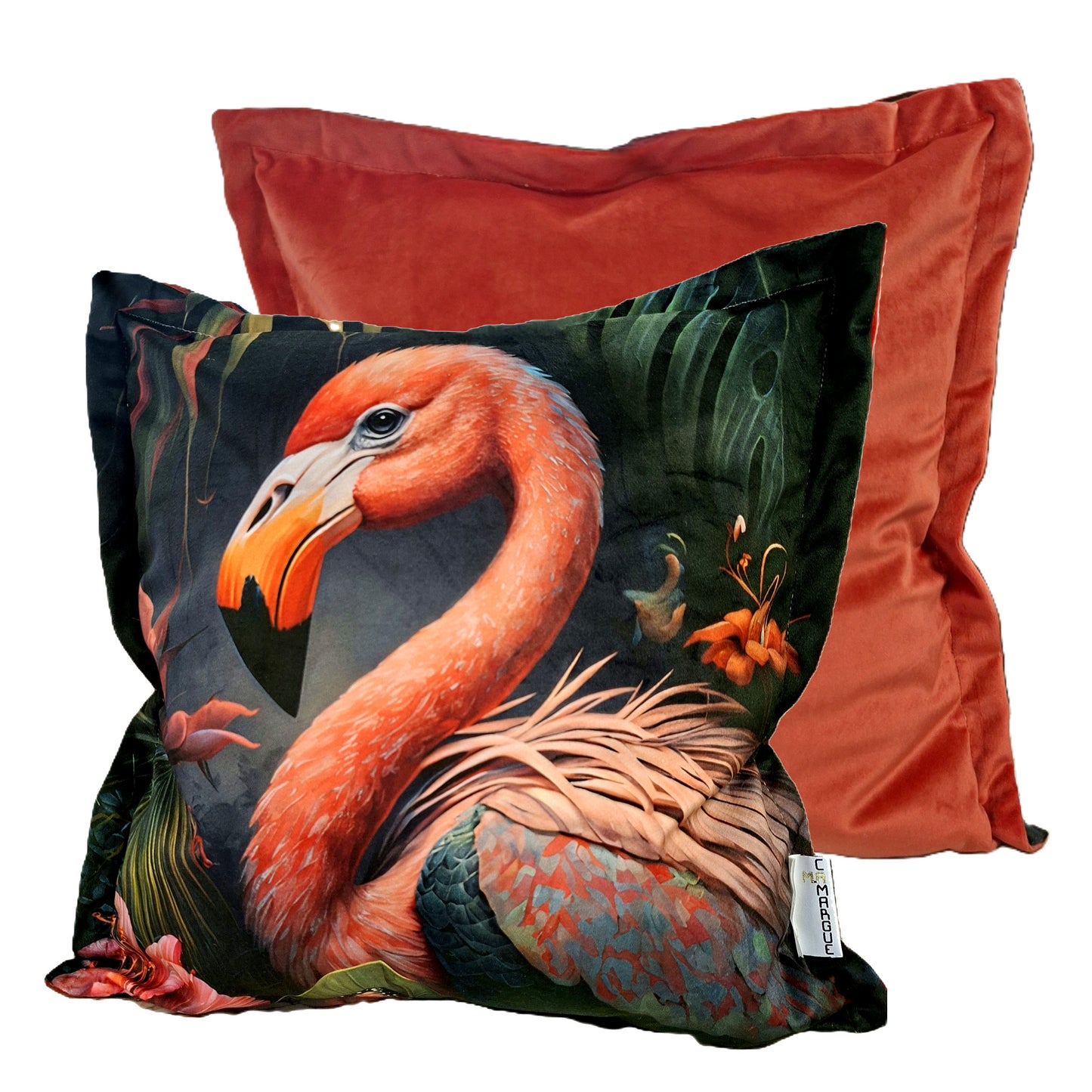 Coussin | Flamand | Orange