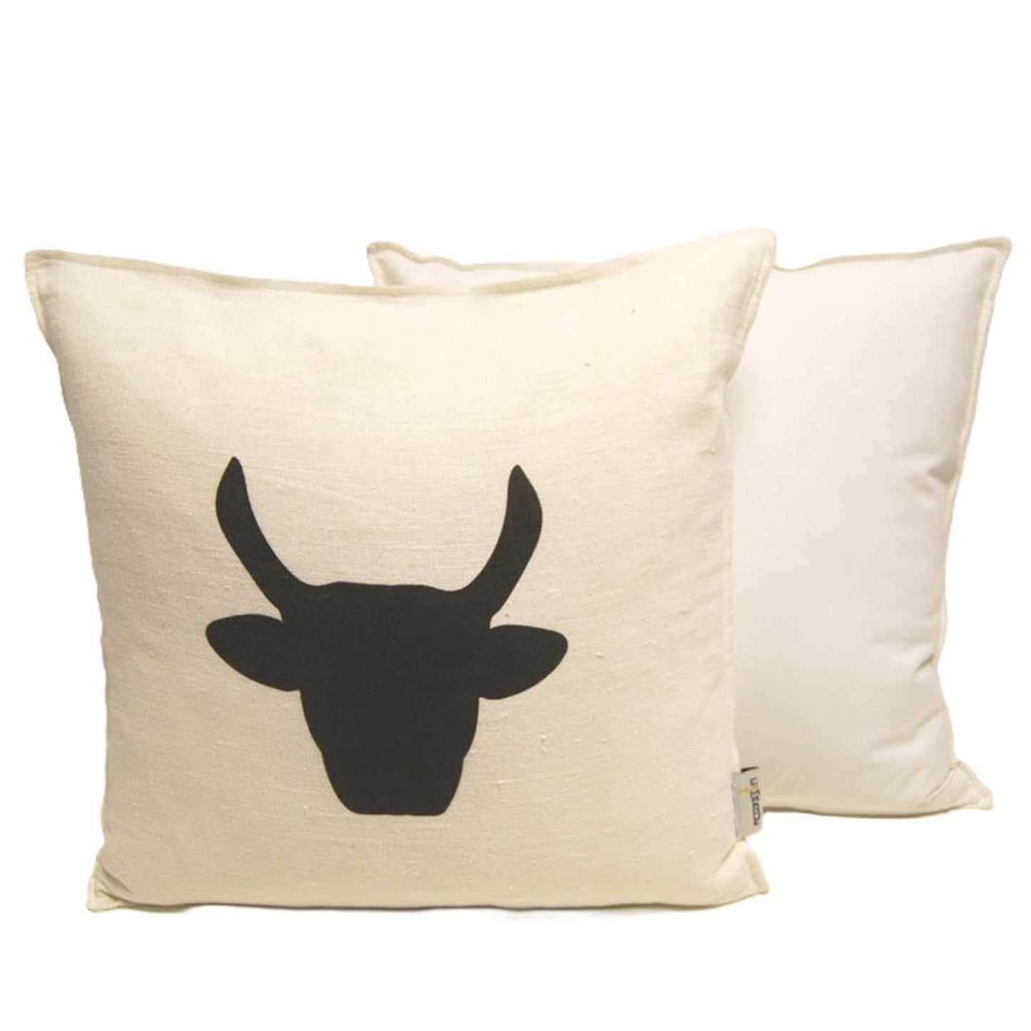 Coussin | Lin | Toro | Blanc cassé