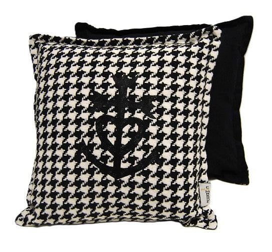 Coussin "pied-de-coq" | Coussin