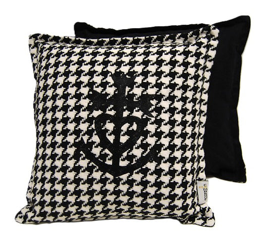 Coussin "pied-de-coq" | Coussin