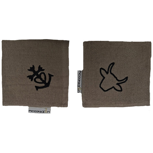 Serviette invité | Croix beige | Toro beige